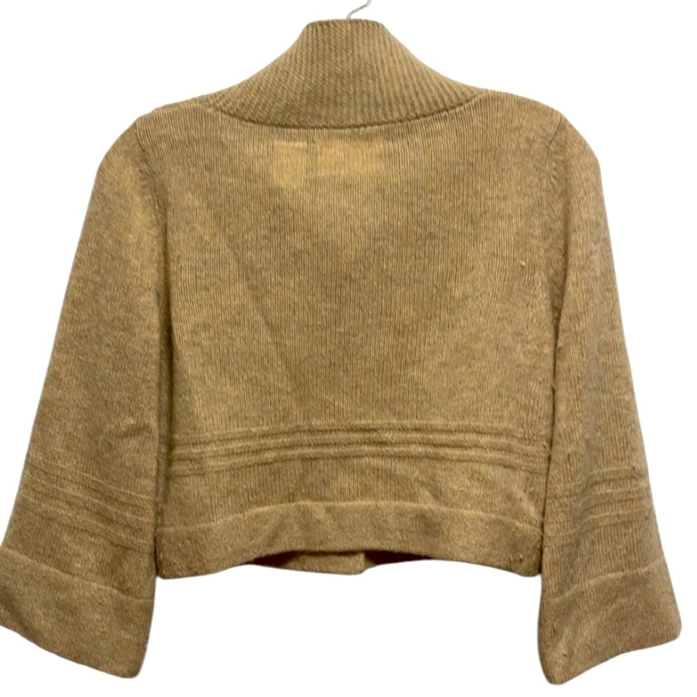 Cropped Button Up Sweater - image 2